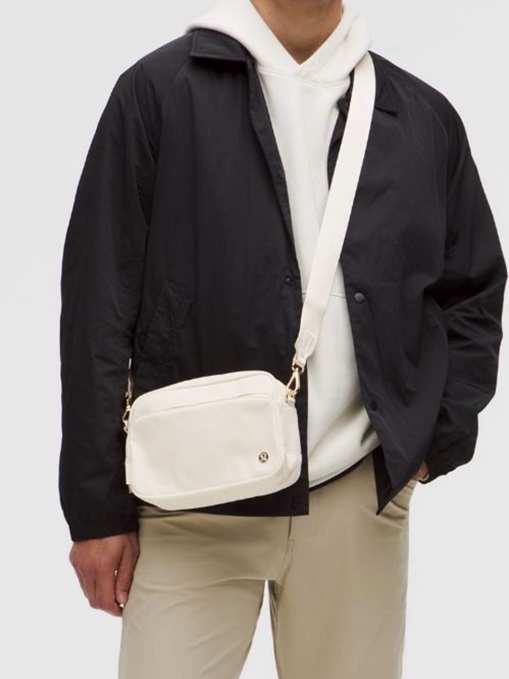 Lululemon ivory crossbody 3L bag